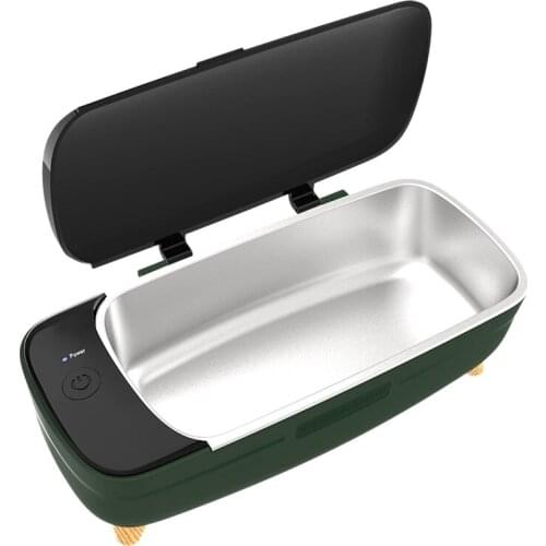 Contact Lens Washer Ultrasonic Jewelry Cleaner Bath For Watches Glasses Denture Teeth Makeup Brush Cleaner EU Plug