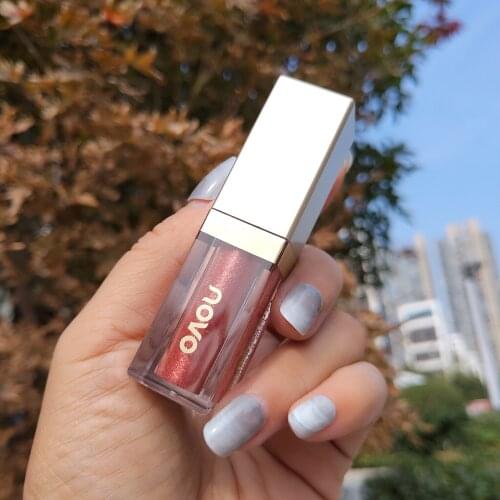 NOVO Color Diamond Liquid Eye Shadow Sparkling Water Eye Shadow Eye Shadow Liquid Suitable for Student Young Girl