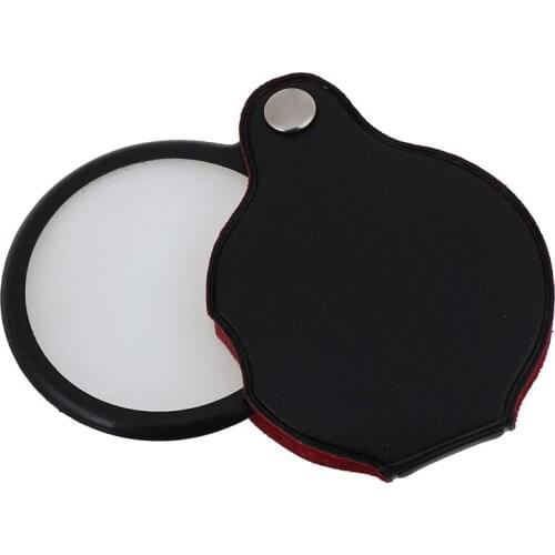 1Pc Mini Pocket 8X 50mm Folding Jewelry Magnifier Magnifying Eye Glass Loupe Lens Tool Parts
