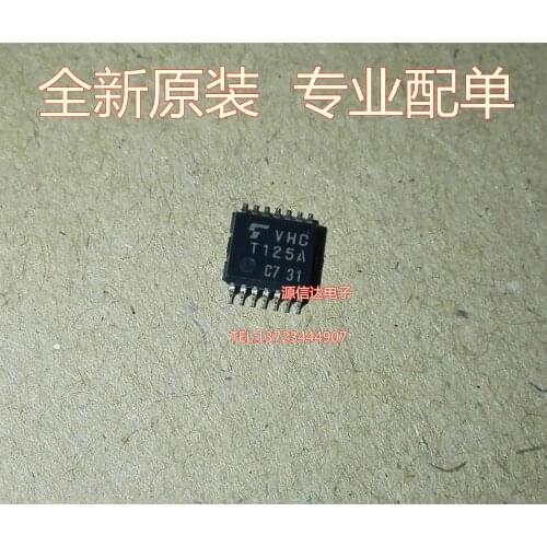 5PCS TC74VHCT125AFT VHCT125A TSSOP14 brand new original source cinda real shot with large quantity and excellent price