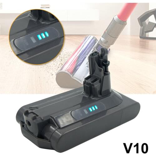 NEW V10 Battery 25.2V 3000mAh Li-ion Rechargeable Battery for Dyson Vacuum Cleaner V10 Absolute V10 Fluffy V10 Motorhead SV12