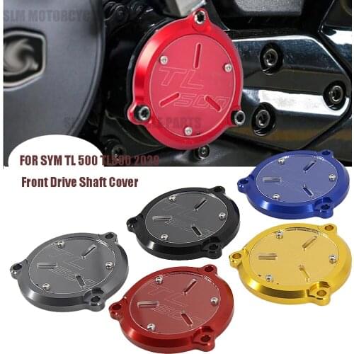 FOR SYM TL 500 TL500 2020 Motorcycle Accessories CNC Frame Hole Cover Front Drive Shaft Cover Guard