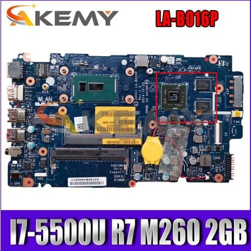 CN-0671D8 0671D8 671D8 For DELL 5443 5543 5448 5547 5548 Laptop Motherboard ZAVCA LA-B016P W/ I7-5500U R7 M260 2GB 100% Test OK