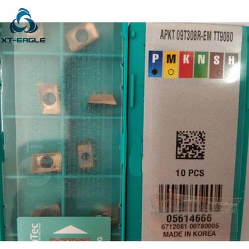 APKT09T308R-EM TT9080 Free shipping! 100% Original brand CNC blade
