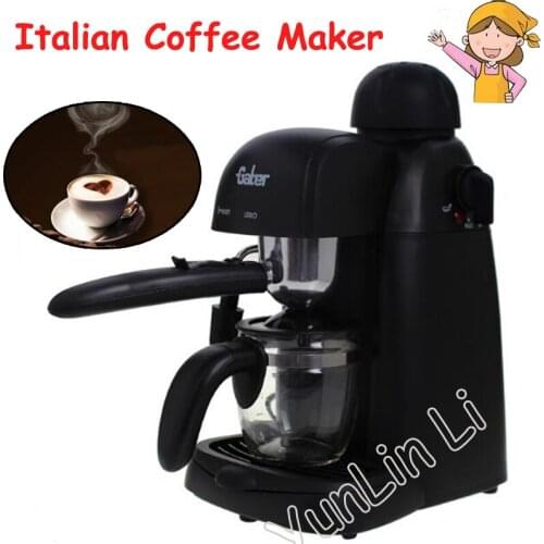 Espresso Coffee Maker Homemade Cappuccino Commercial Semi-automatic Type Steam Milk Coffee Machine tsk-183