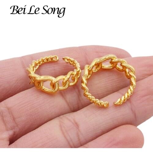 Rings Ring Couple rings jewelry 24K gold color ring for women men wedding resizable of the ring on finger girls gifts jewelery