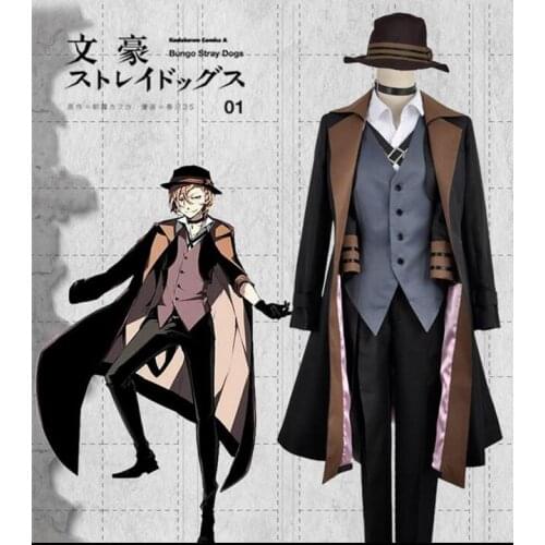 Bungou Stray Dogs Chuya Nakahara Cosplay Costume E001