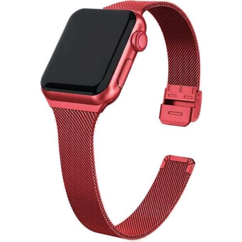 Metal Bracelet for Apple Watch Band 44mm 40mm 42mm 38mm Women Stainless Steel Strap for iWatch 6 5 4 SE 3 2 Accessories