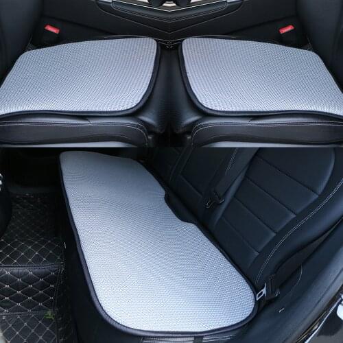 1 Piece Summer Car Seat Cover Mesh Breathable Auto Seat Cloak Protect Automotive Interior Square Office Seat Cushion Cool