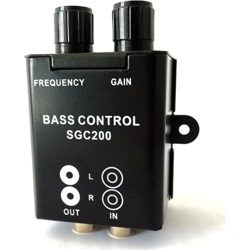 Bass controller Adjust Level Volume Amplifier Subwoofer Equalizer Crossover
