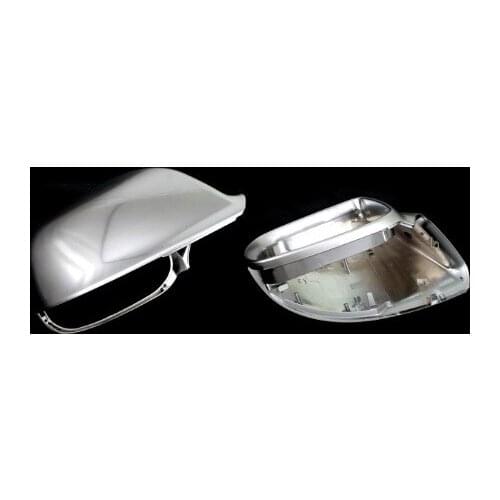 S Line Style Silver Matt Chrome Side Mirror Cap Replacement For Audi Q5