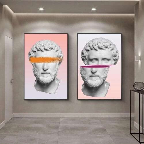 David Sculpture Canvas Art Posters And Prints Nordic Statue of David Wall Art Pictures Modern Canvas Paintings On The Wall Decor