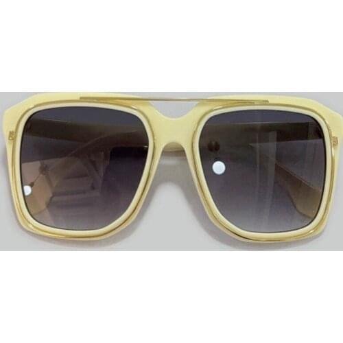 Retro Square Grandient Sunglasses Women Vintage Brand Sun Glasses For Female Acetate Big Oculos Feminino De Sol UV400