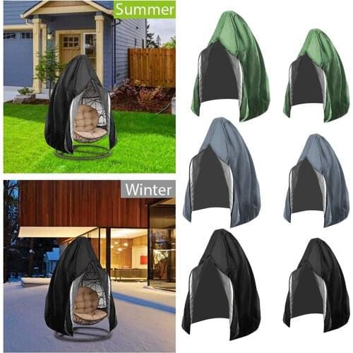 Outdoor Garden Patio Hanging Hammock Swing Chair Egg Seat Dust Rain Cover