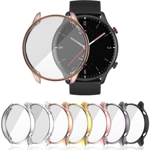 Protective Cover Case For Amazfit GTR 2e GTR 2 Shell Full Screen Protector For Xiaomi Huami Amazfit GTR2/2e TPU Protection Cases