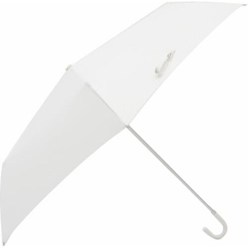Tiohoh Women Umbrella Rain Windproof Ultra-light Folding Umbrellas Anti-UV Sun Protection Parasol 190T Clear Umbrella UPF50