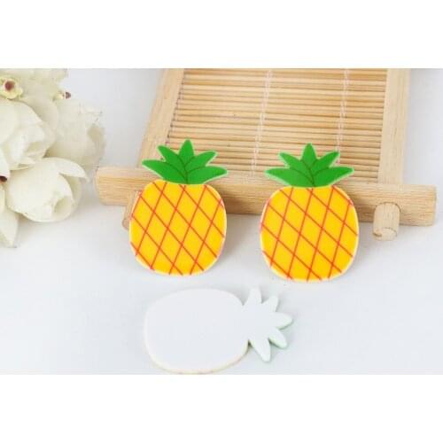 10pcs/lot DIY resin cabochons accessories flat back resin planar fruit