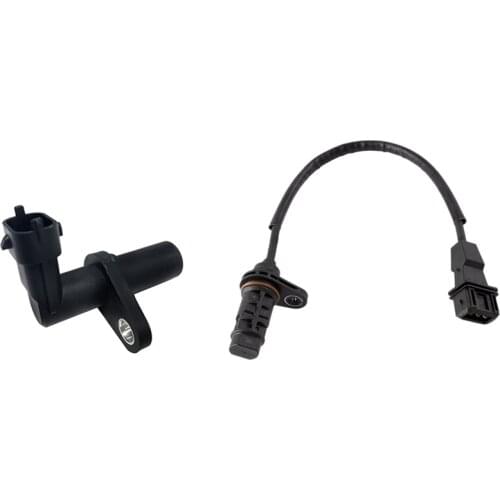 2Pcs Crankshaft Position Sensor for Hyundai I10 I20 Kia Picanto Rio, for Hyundai Santa Fe Kia 2.0L 2.4L 2006-2013
