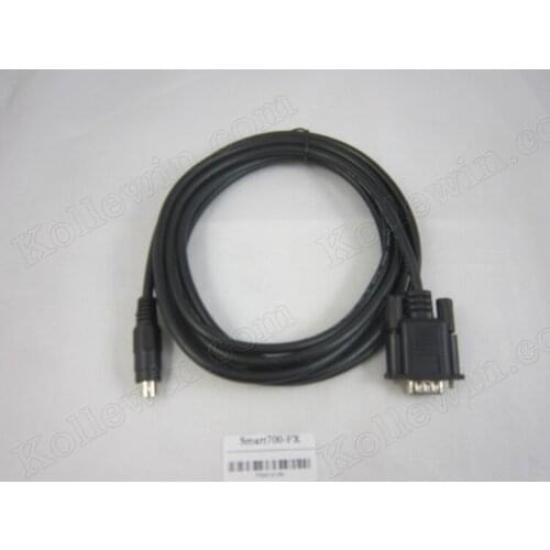 Free Shipping Smart700-FX PLC Communication Cable to connect HMI 6AV6 648-0AC11-3AX0 and FX PLC, Smart700/1000 PLC Cable