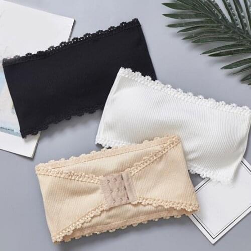 Seamless Tube Tops Women Strapless Padded Bra Bandeau Tube Top Women Intimates Soft Push Up Sexy Lingerie New Arrival