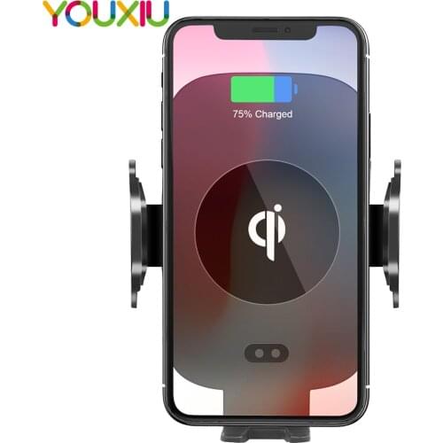 Fast Wireless Car Charger Phone Mount Holder,Air Vent Phone Holder Qi Certified N9 Compatible with iPhone Xs Xr Xs Max Phone 8 x