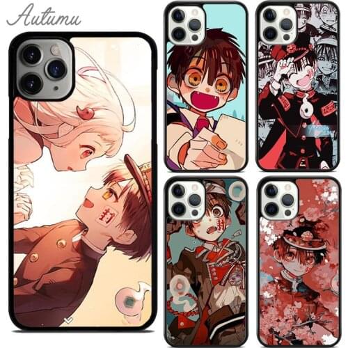 Hanako Kun Phone Case for iPhone 11 12 Pro Max mini X XR XS SE 2020 5 6S 7 8 Plus Samsung Galaxy S8 S9 S10 Cover shell