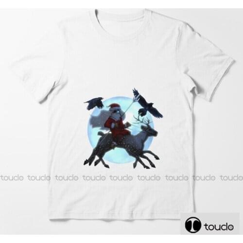 Odin Claus Dark Tshirt Summer Cool Fashion T Shirt Men Casual T-Shirt Men Short Sleeve Streetwear Tops Tees Unisex