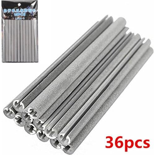 Hot Sale 36Pcs/Set Bike Bicycle Wheel Spokes Reflective Sticker Tube Warning Safety Light DIY Cycling Reflector reflective Tubes