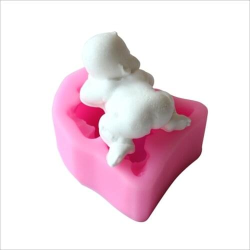 Hot New Arrival Wholesale Silicone Cake Mold Baby Shape Fondant Cake Decorating Tools Silicone Bakeware D238