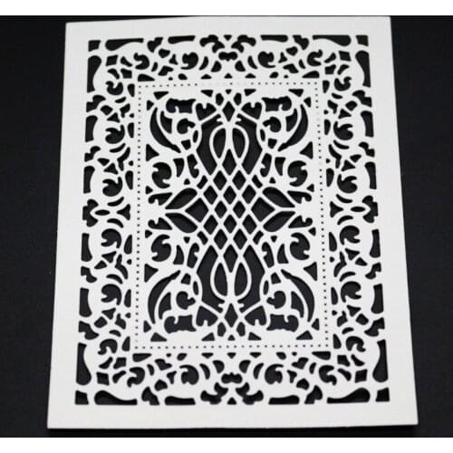SCD1160 Card Cover Metal Cutting Dies For Scrapbooking Stencils DIY Album Cards Decoration Embossing Folder Craft Die Cuts Tools