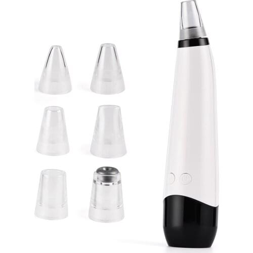 Microdermabrasion Blackhead Remover Vacuum Suction Face Pimple Acne Extractor Facial Nose Pores Cleaner Skin Care Tools