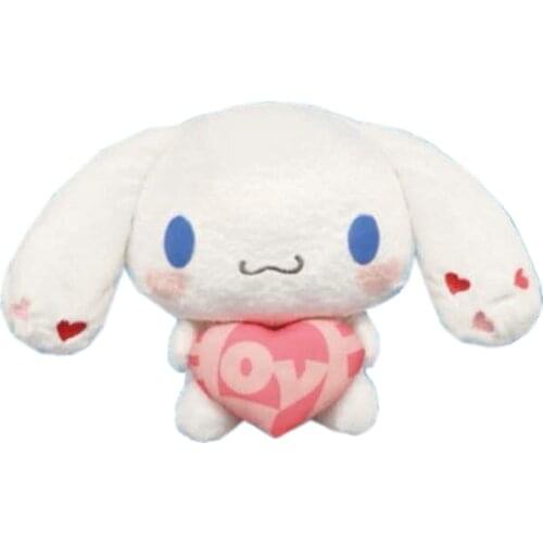 New Kawaii Anime Valentines Day White Dog Plush Kids Stuffed Toys For Children Gifts 30CM