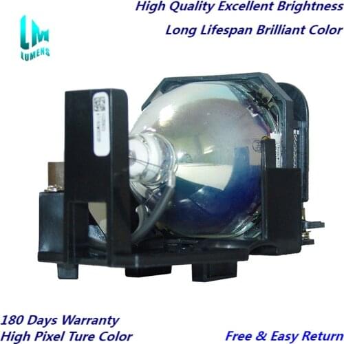 Original burner inside ET-LAX100 Replacement lamp with housing for Panasonic PT-AX100U PT-AX100E PT-AX200U PT-AX100 Long life
