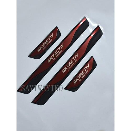 FIT For Mazda CX-5 Cx5 2013 2014 2015 2016 Door Sill Scuff Plate Welcome Pedal Stainless Steel Car Styling Car Accessories