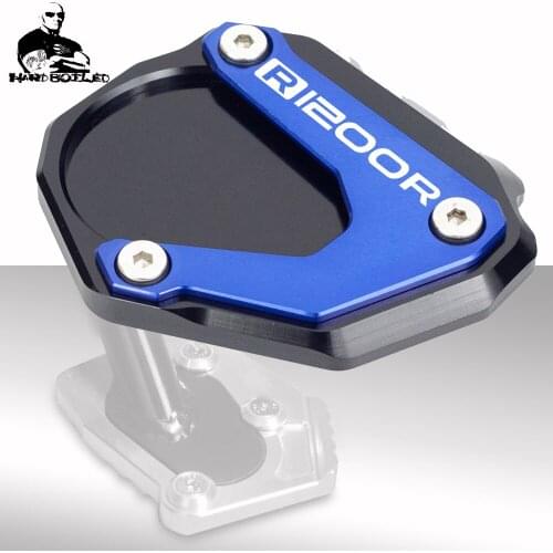 Side Stand Enlarge Kickstand Fit For BMW R1200R R 1200R 1200 R 2006-2014 2013 2012 Motorcycle Accessories Sidestand Foot Enlarge