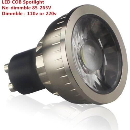 Super Bright Dimmable GU10 COB 6W 9W 12W LED Bulb Lamp 110V 220V spotlight Warm White/Cold White/Pure White led LIGHTING