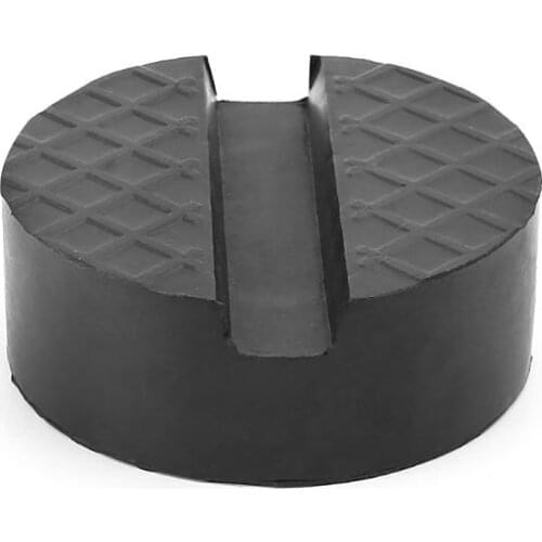 T3ED Black Car Jack Rubber Pad Anti-slip Rail Protector Support Block Heavy Duty For Car Lift