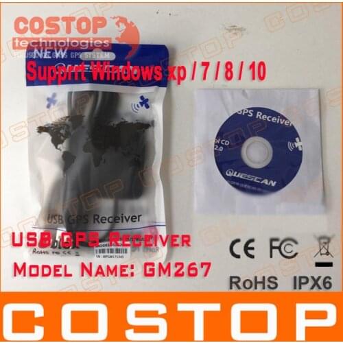 PC Navigation USB drive GPS Receiver Module Antenna GMOUSE NMEA Output USB GPS Antenna