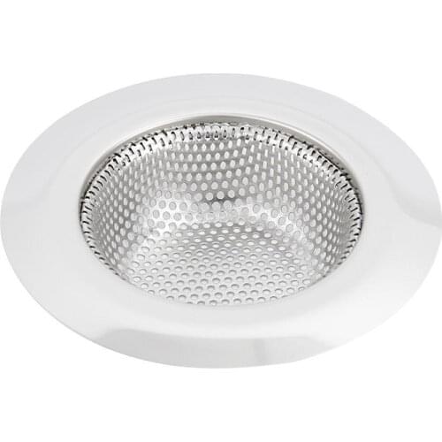 1Pc Steel Sink Strainers Hair Colanders Accessories Tool Sink For Kitchen Drain Bathroom H5L7