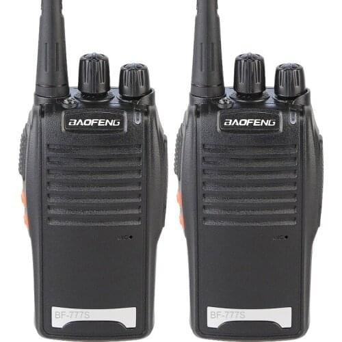 2PCS Cheap Original Baofeng Wireless Professional 5W Max UHF BF-777S Walkie Talkie