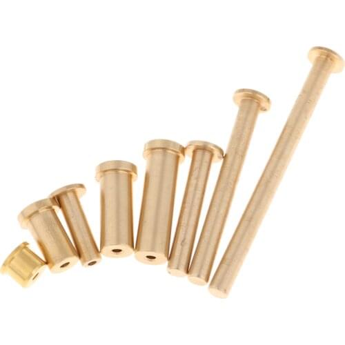 8x 2/4/6/8g Brass Golf Shaft Tip Weights 6/13.5/18/25/16/28/43/59 Mm Weight