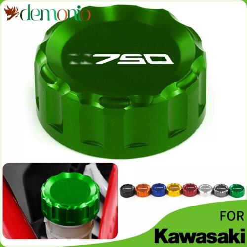 Z 750 1000 Motorcycle CNC Aluminum Accessories Cylinder Reservoir Cover cap For KAWASAKI Z750 2006-2010 Z1000 2007 2008 2009