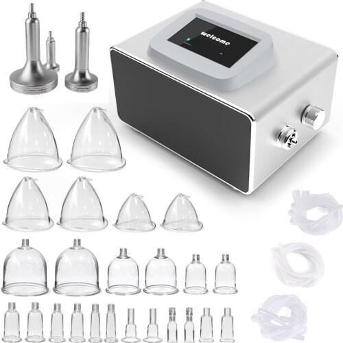 Vacuum Butt Lift Machine Lymphatic Drainage Therapy Massage Body Shaping Breast Pump Cup For Enlargement Bust Enhancer Lifting