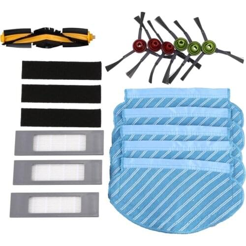 Filter Brush Mop Cloth Set for Ecovacs Deebot Ozmo 920 950 Vacuum Cleaner Parts Replacement Home Accessories