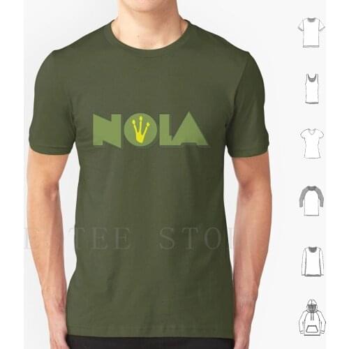 Nola Princess & Frog Style T Shirt Cotton Men Diy Print New Orleans Louisiana Princess And The Frog Tianna Ralph Breaks The