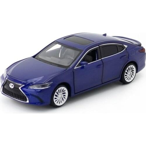 JACKIEKIM/1:32 Scale/Diecast Metal Toy Model/Lexus ES300H/Sound & Light Car/Doors Openable/Educational Collection/Gift For Kid