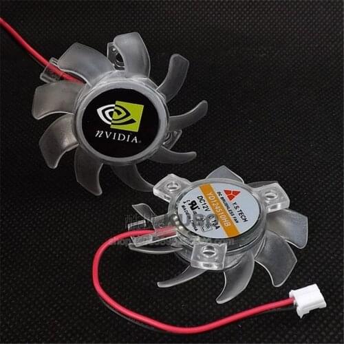 5pcs The Original Y.S.TECH YD124510HB 46MM Diameter 26mm Pitch 12V 0.13A For GT430 GT520 610 620 fan blade