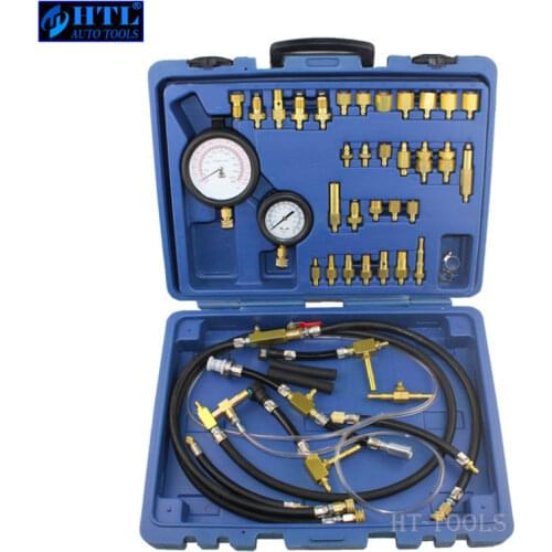 41PCS Master Fuel Pump Injection Pressure Tester Gauge Kit System Kit TU-443