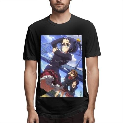 Fashion Love, Chunibyo & Other Yeah Shirt Design Chuunibyou Demo Koi Ga Shitai Anime TShirt Cotton Camiseta Men T-Shirt