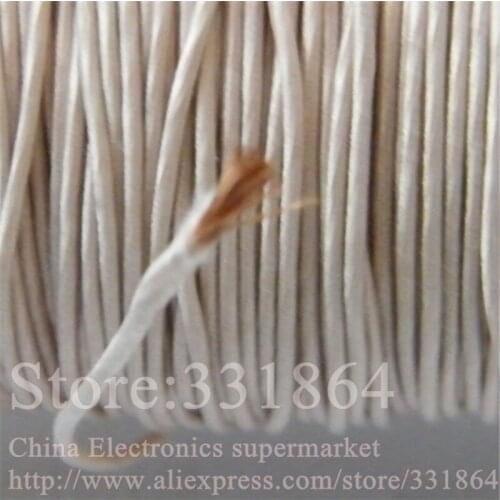 0.04mmX180 strands,(50m /pc) Mine antenna Litz wire,Multi-strand polyester silk envelope braided multi-strand wire